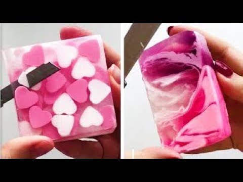 Видео: Асмр мыло резки | Удовлетворительное видео ASMR  #5