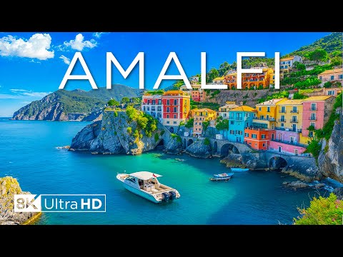 Видео: Амальфитанское побережье 8K UHD — от Позитано до Равелло, путешествие по итальянской Ривьере мечты