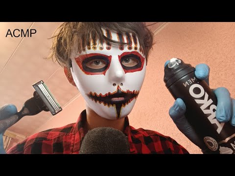 Видео: АСМР VIP-БАРБЕРШОП💈БРИТЬЕ БОРОДЫ В САЛОНЕ🪒