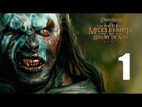 Видео: Властелин Колец: Битва за Средиземье 2 (RotWK) - The History of Ages 1.3.7.2 - 1 серия