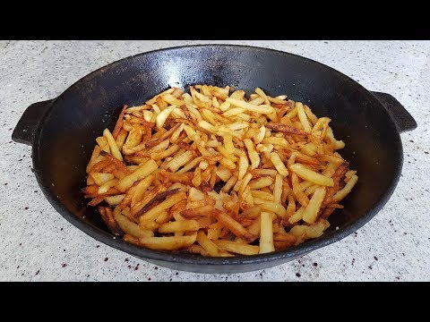 Видео: Картошка Жареная Соломкой. Выпуск №386