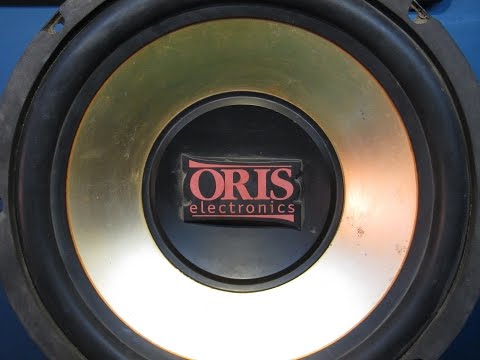 Видео: Ремонт автомобильного сабвуфера ORIS. Обрыв в катушке.