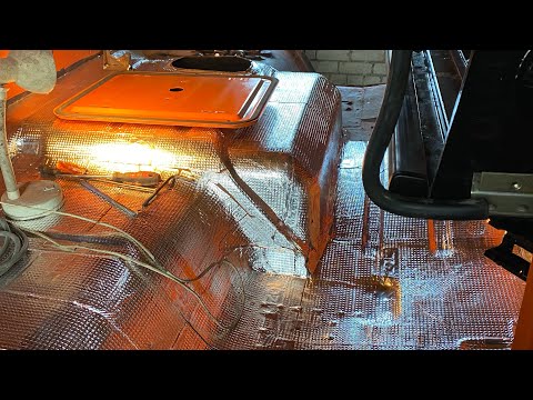 Видео: Начало сборки кабины КАМАЗ ! Катаю на полик вибро .