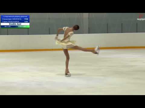 Видео: София Трубочкина. 1 спортивный разряд. 23.02.2022г.