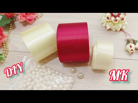 Видео: 🎀"Школьный бантик " Парижский шик" из атласной ленты.🎀"School bow " Parisian chic" from satin ribbon