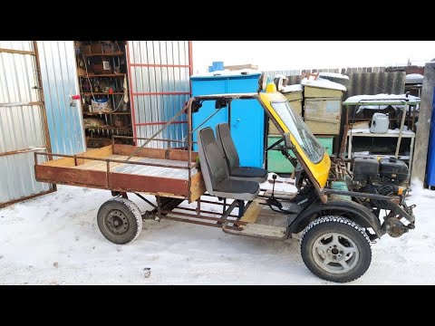 Видео: Самодельный грузовичек
