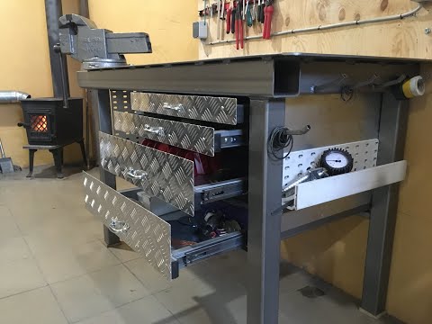 Видео: Верстак в гараж