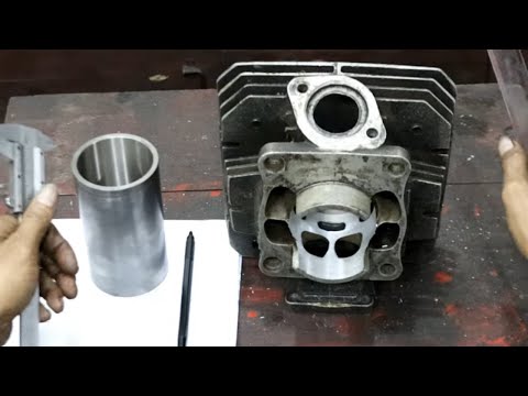 Видео: мало кто знает, как сделать чертеж корпуса поршня двухтактного двигателя