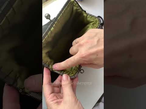 Видео: Фермуар сумкасын оңай тігіп үйрен  2 -бөлім лайк коментарии жазып кет