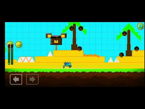 Видео: Мой уровень про super bear adventure в geometry dash