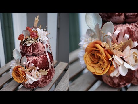 Видео: Композиция из бархатных тыкв / DIY TSVORIC