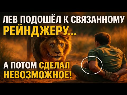 Видео: “ЛЕВ ПОДОШЁЛ К СВЯЗАННОМУ РЕЙНДЖЕРУ… А ПОТОМ СДЕЛАЛ НЕВОЗМОЖНОЕ!”