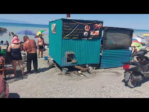 Видео: Массаж на Алаколе. В районе грязевой ванны.