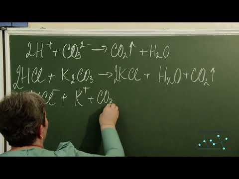 Видео: Як записати повні йонні рівняння реакцій   за  йонними рівняннями в скороченій формі