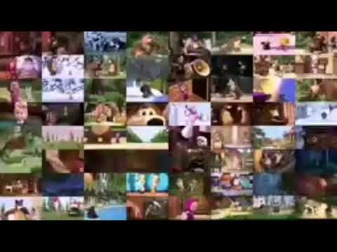 Видео: Маша и медведь 64 серии сразу задом наперёд