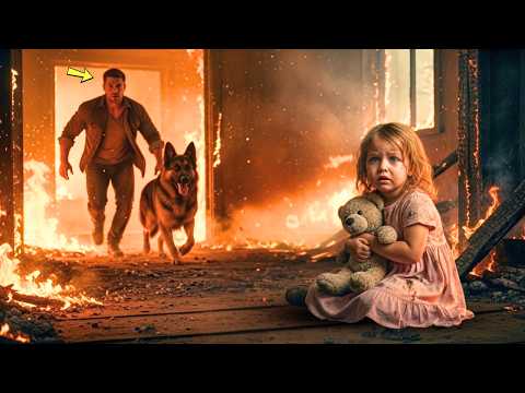 Видео: Ветеран и его собака спасли маленькую девочку из пожара. Спустя несколько часов её мама, генераль...