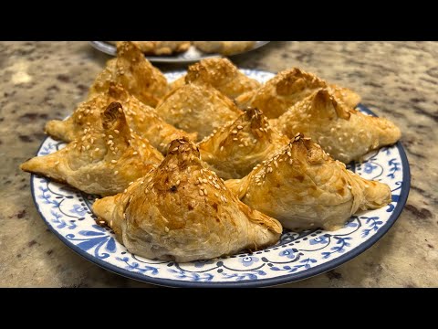 Видео: Kumir-kumir, qitir-qitir, Напалеон сомса🔥Og'zingizda erib ketadi / Uzbek Somosa in a delicious way