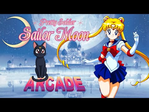 Видео: Pretty Soldier Sailor Moon (arcade) - Прохождение (Усаги)