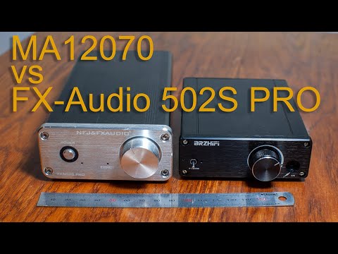 Видео: MA12070 vs FX Audio сравниваем звучание