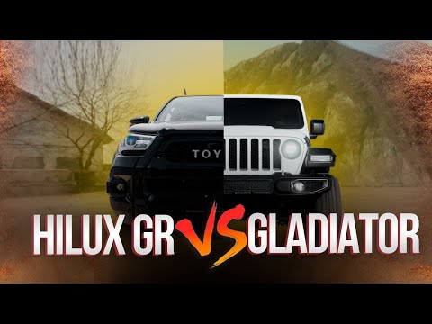 Видео: Обзор топовых пикапов 2023 Toyota HILUX VS Jeep GLADIATOR