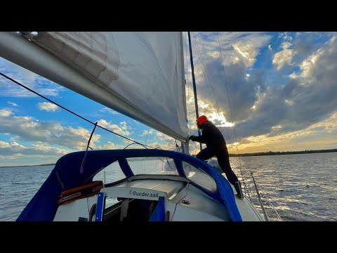 Видео: Из Вытегры в Белозёрск. Белое озеро под парусами. День 22