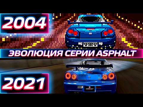 Видео: ЭВОЛЮЦИЯ СЕРИИ ИГР | ASPHALT - КАК ЗА 17 ЛЕТ ИЗМЕНИЛАСЬ МОБИЛЬНАЯ СЕРИЯ ГОНОК! АСФАЛЬТ (2004 - 2021)
