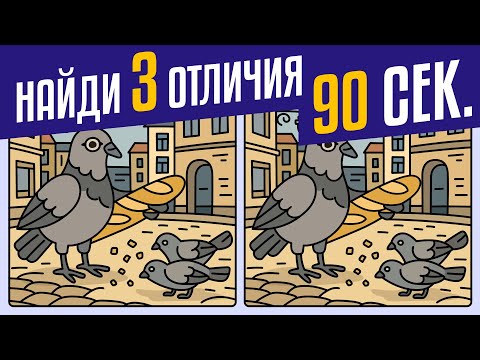 Видео: 🕵️‍♀️ Найди 3 Отличия | 🧩 Проверь наблюдательность! ⏰ | Quiz Portal #8