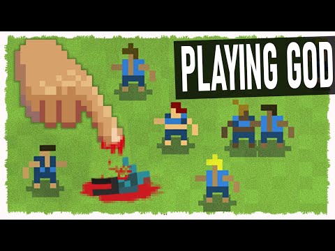 Видео: Эксперименты над людьми в WorldBox — Симуляторе Бога