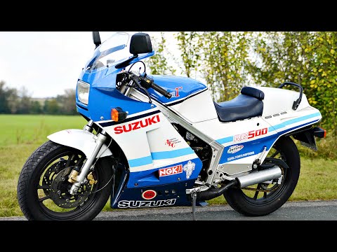 Видео: 🚀 Suzuki RG500 - ДвухТактный СуперБайк из MotoGP 🏁!