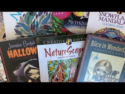 Видео: ОГРОМНАЯ РАСПАКОВКА: приехала посылка с раскрасками