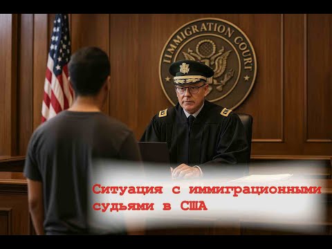 Видео: Ситуация с иммиграционными судьями в США