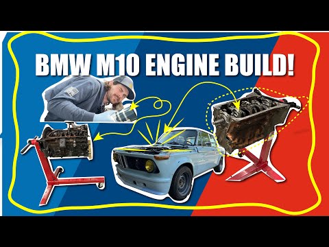 Видео: Сборка блока двигателя BMW M10!