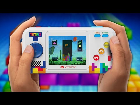 Видео: Обзор Tetris Pocket Player Pro | Индивидуальный тетрис от My Arcade