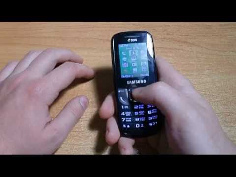Видео: Samsung E1282T Обзор и Распаковка