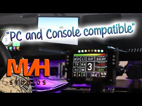 Видео: MVH Studios Telemetry Display 4.0 [ОБЗОР] Совместимо с ПК и консолями!