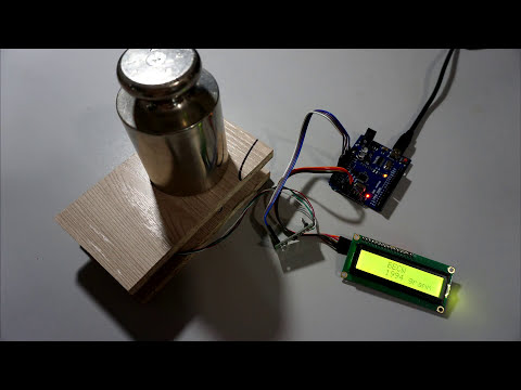 Видео: Самодельные весы на тензодатчике и АЦП  NX711