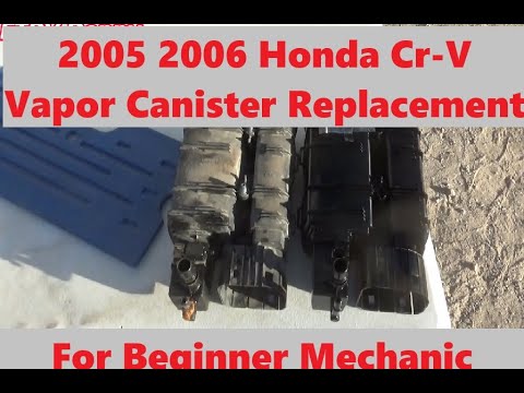 Видео: Замена адсорбера паров CRV для новичков CR-V 2005-2006 годов