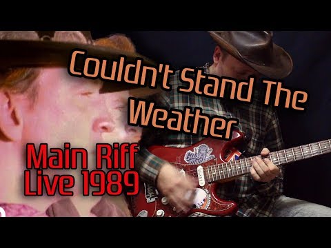 Видео: Играем главный рифф Couldn't Stand the Weather - SRV. Разбор и табы!