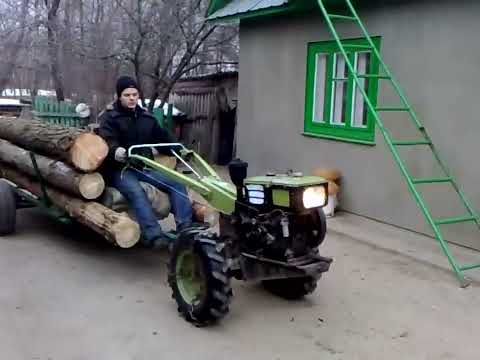 Видео: Робочий день Мотоблокера. HEAVY MOTORBLOCK. Заготівля дров