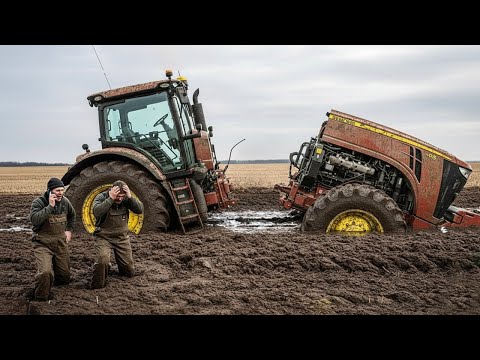 Видео: Невероятная поломка трактора, снятая на камеру 2025 | Часть 36