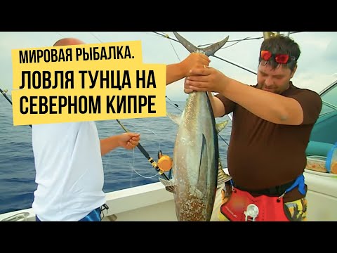 Видео: Ловля тунца на Северном Кипре \ Мировая рыбалка. Сезон 3.