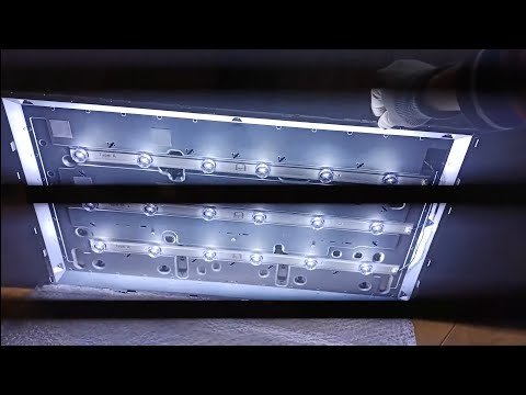 Видео: Как заменить LED подсветку телевизора LG 32LB652V