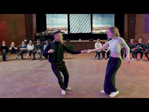 Видео: Лео Нгуен и Софи Итатани — финал турнира Advanced Jack&Jill — Bavarian Open 2025