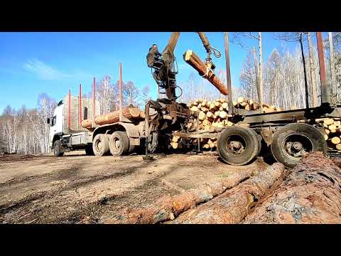 Видео: VOLVO 6×6 Лесовозный рейс