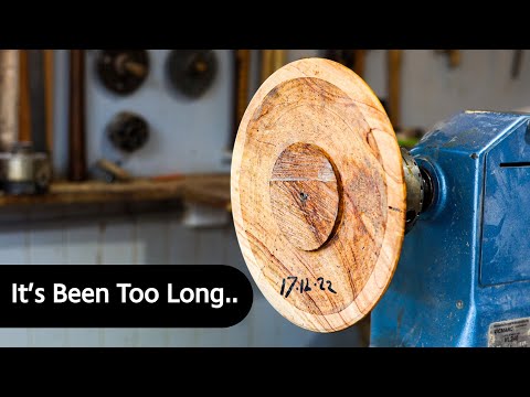 Видео: Точение дерева в стиле «возвращение».