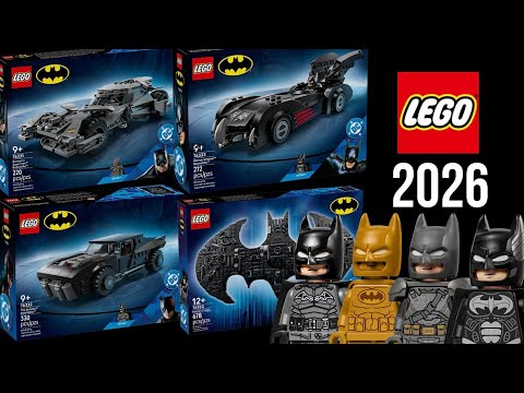 Видео: Представлен набор LEGO Batman 2026!