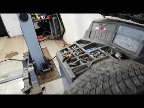 Видео: калибровка балансировочного станка Trommelberg cb 1920 b cb1920b