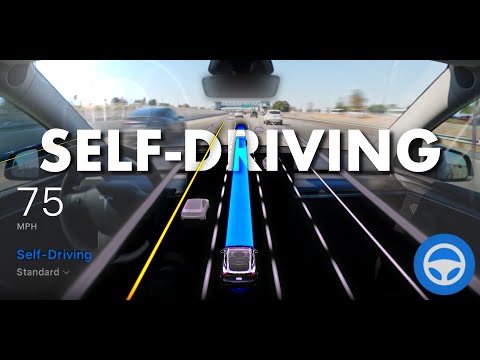 Видео: Tesla AI готова. V14 чувствует себя ЖИВЫМ