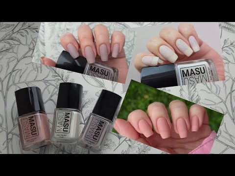 Видео: Песочная коллекция обычных лаков Masu Masu 💅 Чарские пески 🏜 Суздальский рассвет 🌄 Сибирский иней ❄️