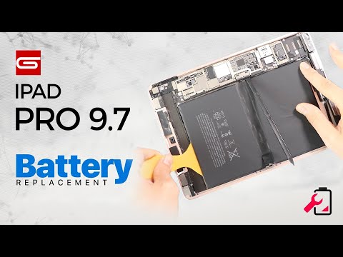 Видео: Замена аккумулятора iPad Pro 9.7